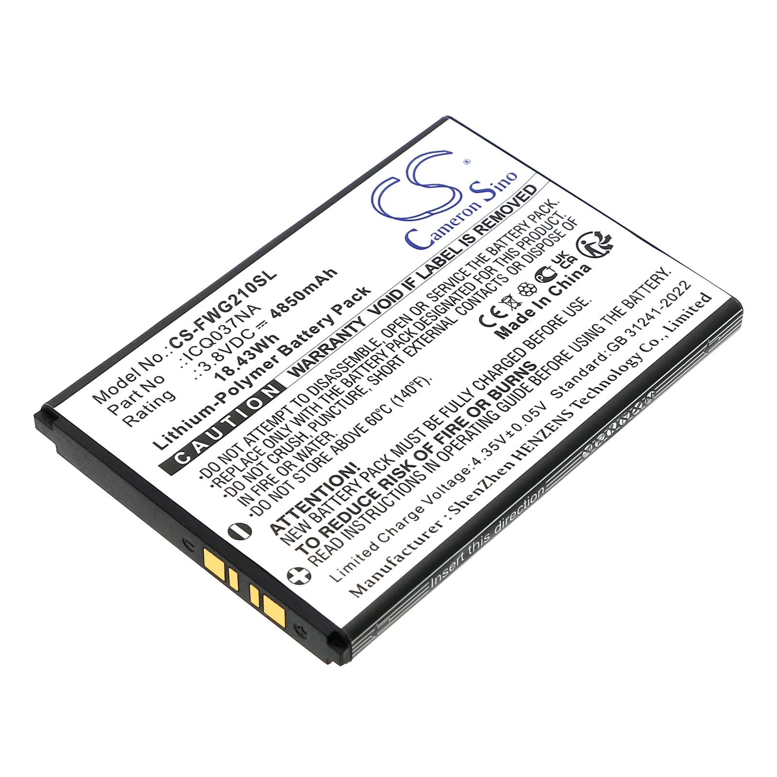 Wi-Fi Hotspot Batteries